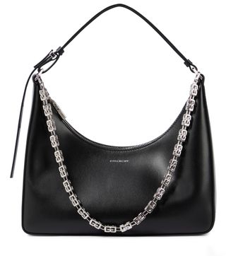 Givenchy + Moon Cut Out Small Leather Shoulder Bag