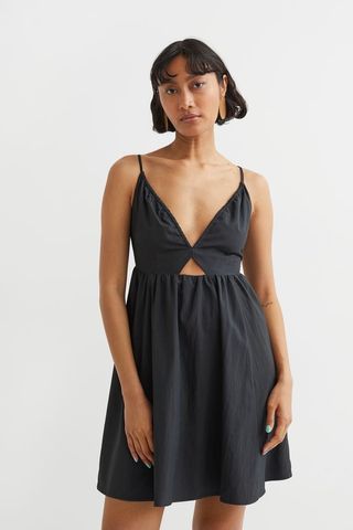 H&M + Open-Backed Dress