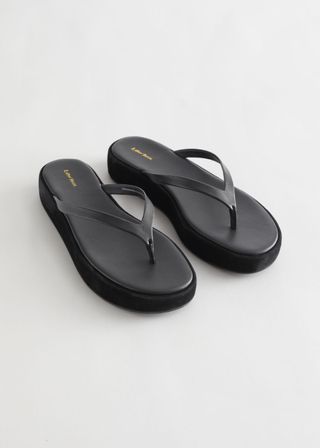 & Other Stories + Chunky Flip Flop Sandals