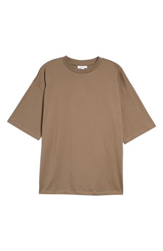 Topshop + Women's Oversize Cotton T-Shirt