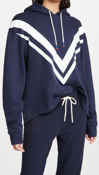 Tory Sport + French Terry Chevron Hoodie