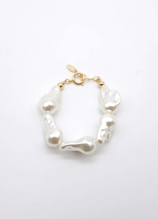 Storets + Zelie Baroque Pearl Bracelet