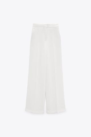 Zara + Flowy Menswear Style Pants