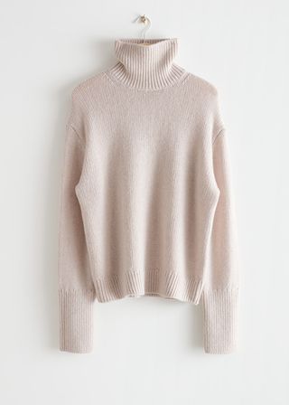 & Other Stories + Relaxed Turtleneck Knit Sweater