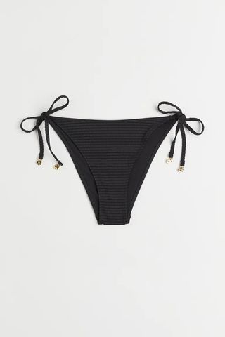 H&M + Tie Bikini Bottoms