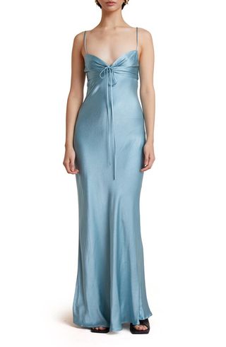 Bec 
Bridge + Marley Satin Maxi Dress