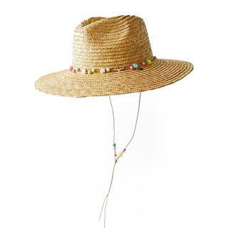 Urban Outfitters + Ashlee Beaded Straw Panama Hat
