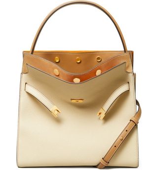 Tory Burch + Lee Radziwill Leather Double Bag