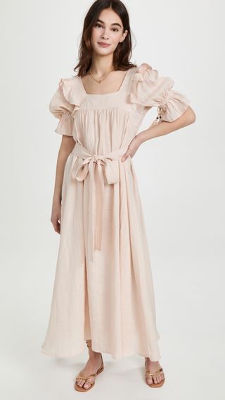 Spell + Mae Linen Gown