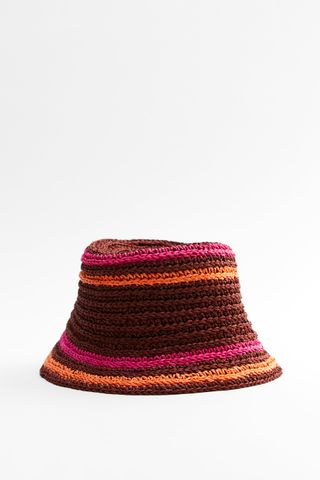Zara + Crochet Effect Hat