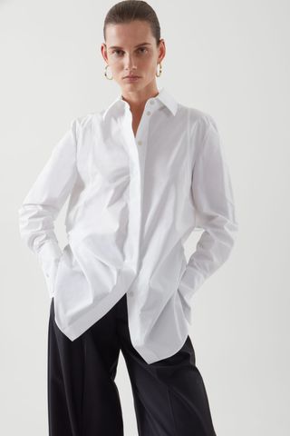 COS + Relaxed Fit Tailored Shirt