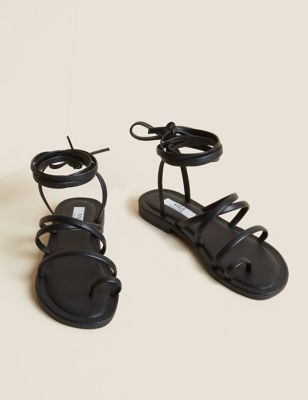 M&S Collection + Strappy Flat Gladiator Sandals
