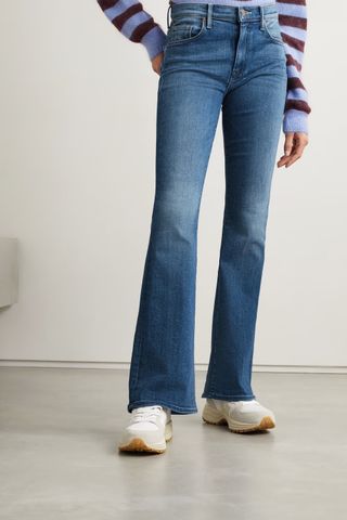 Mother + The Weekender High-Rise Flared Jeans