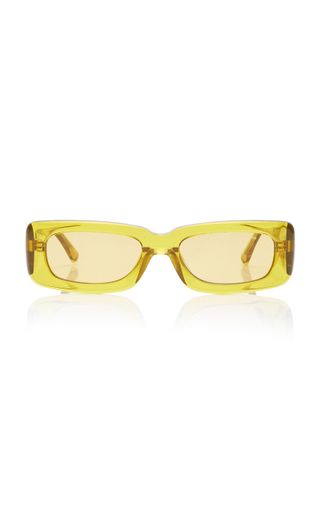 The Attico + Mini Marfa Square-Frame Acetate Sunglasses