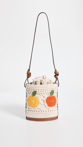 Staud + Fruit Crochet Anita Bucket Bag