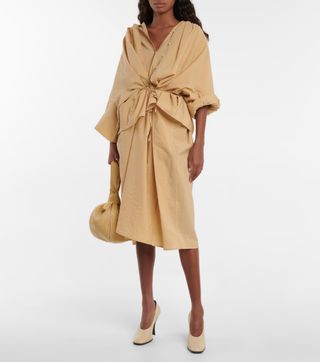 Lemaire + Cotton-blend Poplin Shirt Dress