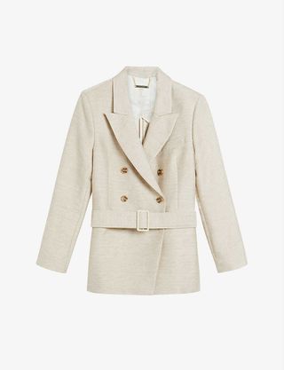 Ted Baker + Darlon Oversized Cotton-Blend Blazer