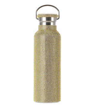 Collina Strada + Yellow Rhinestone Water Bottle