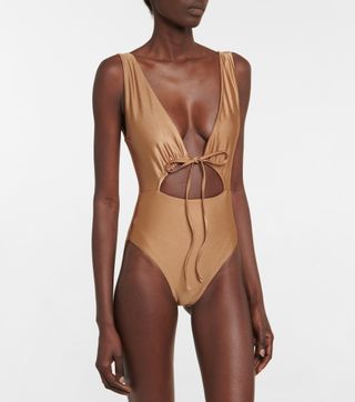 Jade Swim + Cava Cutout Swimsuit
