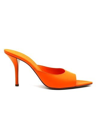 Gia X Pernille + Perni 04 Leather Point-Toe Sandals
