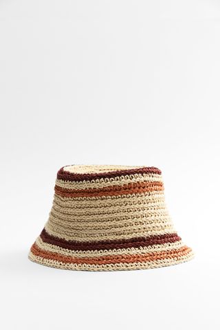 Zara + Crochet Effect Hat