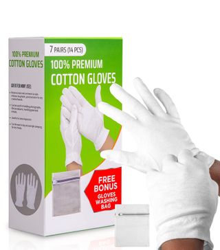 Gaxcoo + 100% Premium Cotton Gloves