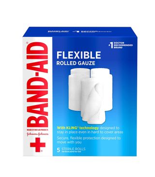 Band-Aid + Flexible Rolled Gauze