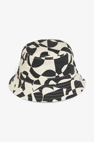 Monki + Patterned Bucket Hat
