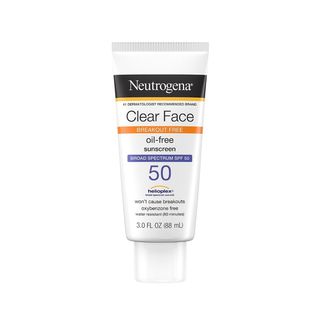 Neutrogena + Clear Face Oil-Free Sunscreen SPF 50