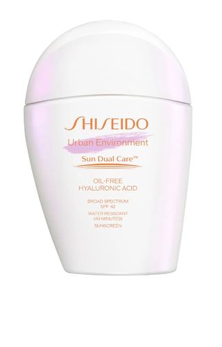 Shiseido + Urban Environment Oil-Free Sunscreen Broad-Spectrum SPF 42 with Hyaluronic Acid