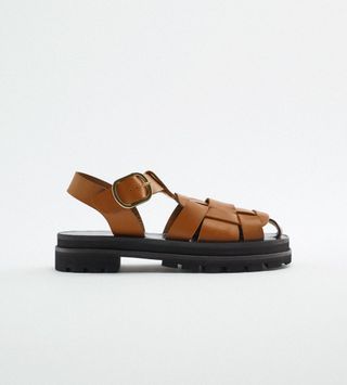 Zara + Leather Fisherman Sandals Limited Edition