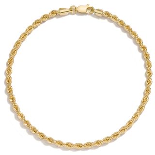 Brilliant Earth + 14k Yellow Gold Milo Rope Chain Bracelet