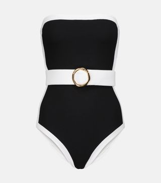 Alexandra Miro + Whitney Belted Swimsuit