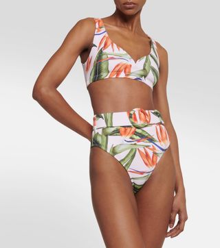 Alexandra Miro + Kamala Printed Bikini Top