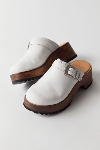 Urban Outfitters + Uo Buckle Clog