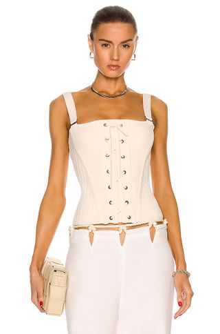 Dion Lee + Laced Corset Bodice