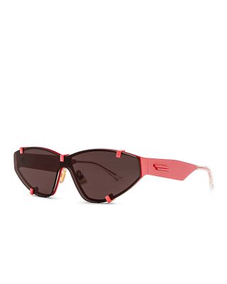 Bottega Veneta + Sporty Mask Sunglasses