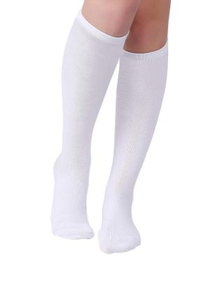 Joulli + Knee High Casual Tube Socks - 3 Pairs