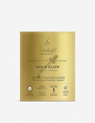 Seoulista + Beauty Gold Glow Instant Facial