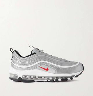 Nike + Air Max 97 Og Metallic Mesh and Faux Leather Sneakers
