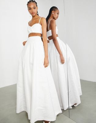 Asos Edition + Asos Edition Full Maxi Wedding Skirt