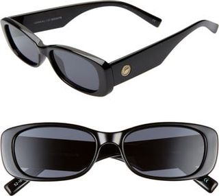 Le Specs + Unreal 52mm Rectangle Sunglasses