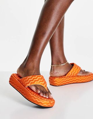 Asos Design + Francesca Flatform Sandals