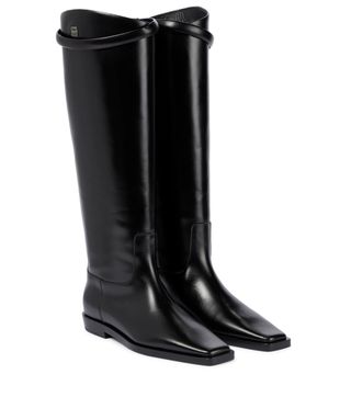 Totême + Leather Knee-High Boots