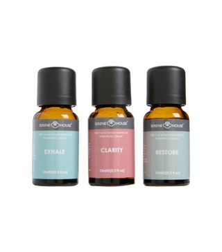Serene House + Restore & Healing 3-Pack Essential Oils