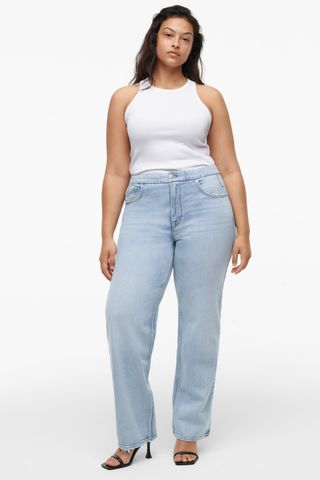 Zara x Good American + ‘90s Relaxed Jeans