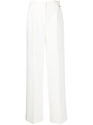 Liu Jo + Tailored Wide-Leg Trousers