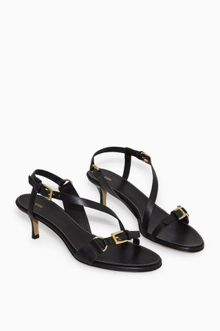 COS + Buckled Strappy Heeled Sandals