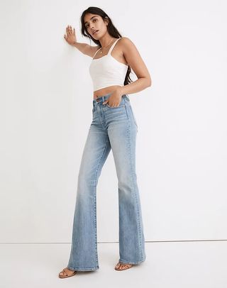 Madewell + The Perfect Vintage Flare Jean
