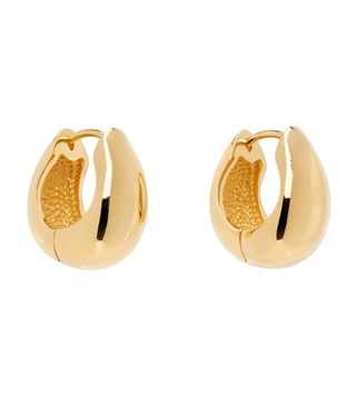 Sophie Buhai + Gold Hinged Hoop Earrings